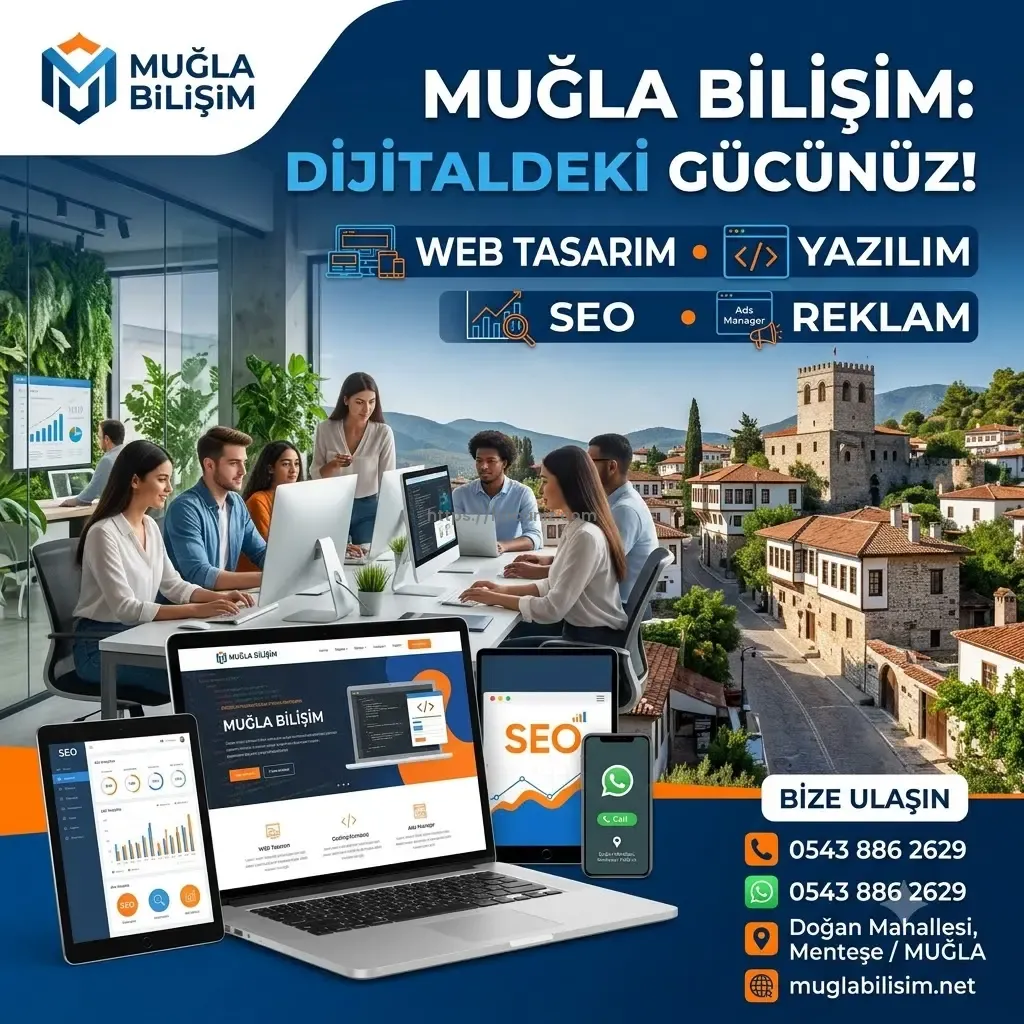 Muğla Web Tasarım | Web Yazılım, SEO ve Reklam Firması