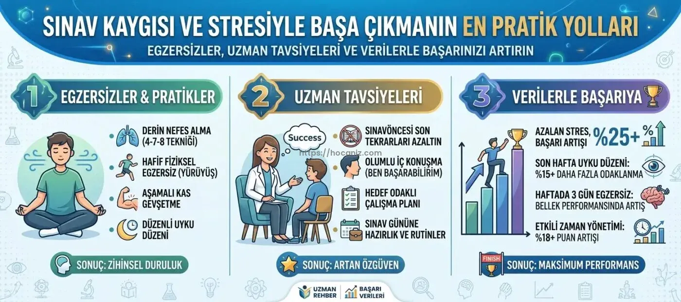 Sınav Anında Panik Olmamak İçin Ne Yapılmalı? Pratik Rehber